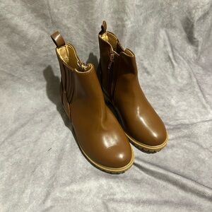 Brown Kids Boots